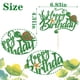 thumbnail image 4 of Decoración de fiesta de feliz cumpleaños con forma de tortuga marina para tartas, 4 of 6