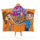 thumbnail image 2 of Maya y Miguel Manta Capa con Capucha Anti-Bolitas, Manta de Lana Ártica Suave, Manta Portátil de Felpa Ligera y Lujosa, Poncho para Siesta en Casa y Oficina, 100*130cm, 2 of 6