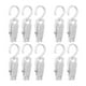thumbnail image 1 of 10 Uds. Clips Giratorios Para Lavandería, Pinzas Portátiles Para Ropa De Viaje Para Pantalones, Calcetines, Sombreros, Color Blanco, 1 of 3