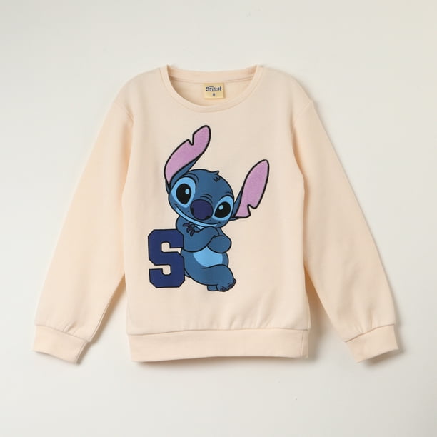 Polerón Stitch Disney Estampado Letras - Niños 4-10 Años