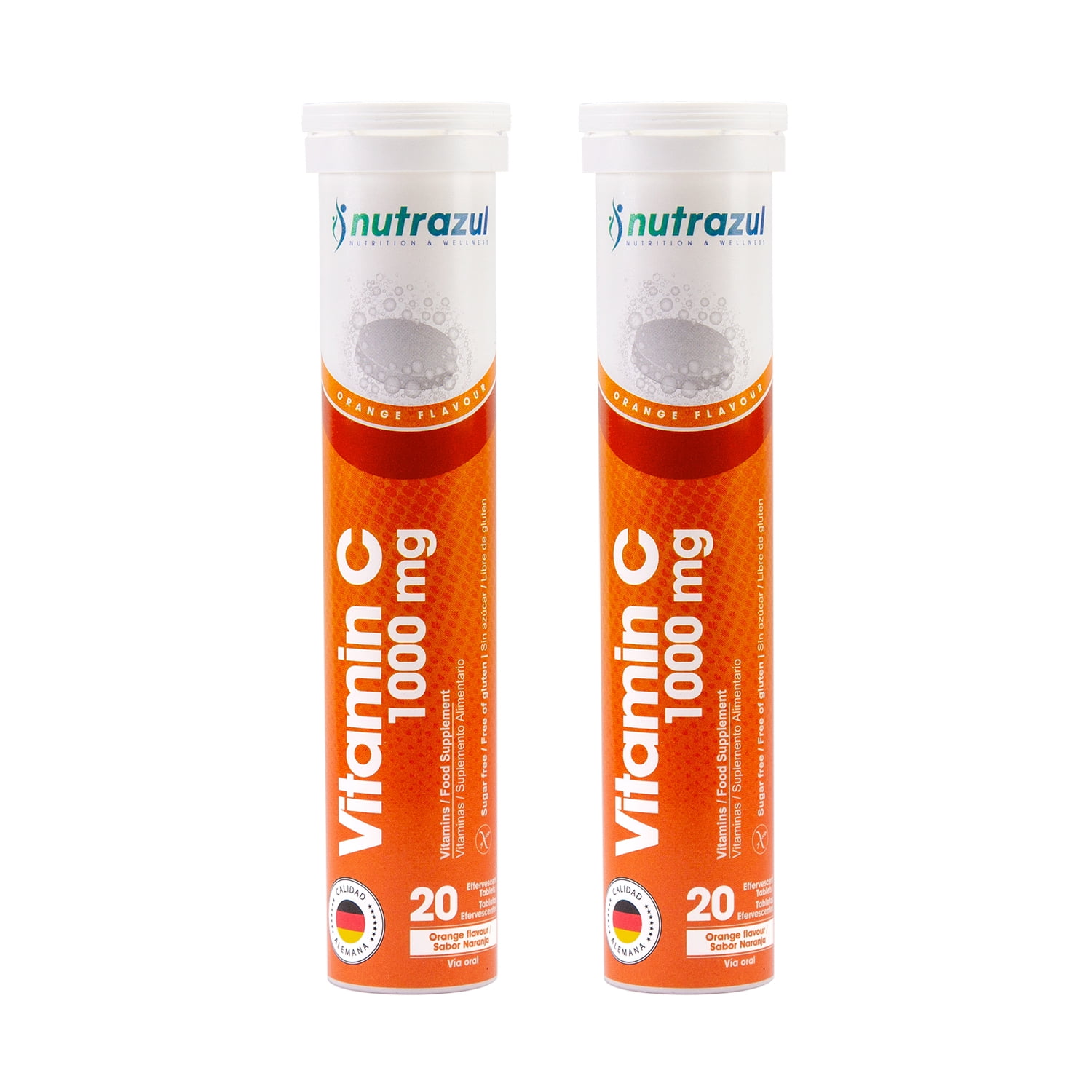 Nutrazul - Vitamina C 1000mg -pack 2 Unidades