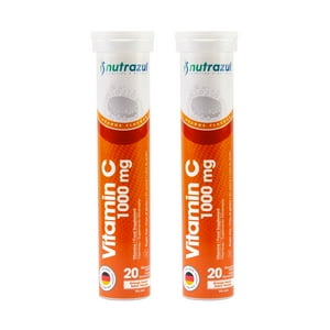 Nutrazul - Vitamina C 1000Mg -Pack 2 Unidades