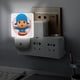 thumbnail image 5 of Pocoyo Luz nocturna LED con sensor de anochecer a amanecer para dormitorio, baño, pasillo, escaleras - Lámpara LED nocturna de enchufe, 0.5W - 1 pieza, 5 of 6