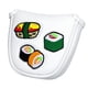 thumbnail image 1 of Funda de cuero para cabeza de putter de palo de golf, cubierta para la cabeza del palo de golf, equipo de entrenamiento de golf fácil de usar para el, 1 of 5