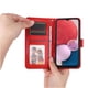 thumbnail image 3 of Funda tipo cartera FOXDOCK para Samsung Galaxy A13 4G , diseño girasol en relieve, cuero PU, cierre magnético, soporte y tarjetero, 3 of 5