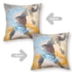 thumbnail image 2 of La Leyenda de Korra Fundas de almohada de terciopelo con tema, regalos de funda de almohada, decoración para el hogar, cojín de lanzar, regalo de cumpleaños para fans y parejas. 45cm x 45cm., 2 of 6