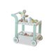 thumbnail image 1 of Carrito de postres Teamson Kids 48 cm Blanco/Verde menta, 1 of 9