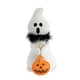 thumbnail image 2 of Decoración Halloween Muñeco Fantasma Artesanal Estatuilla Ornamental para Mesa Y Hogar Diseño Único en Poliéster Adecuado para Regalos Y Fiestas Temá Negro, 2 of 5