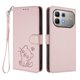 thumbnail image 1 of Infinix Note 60 Pro 5G Funda Billetera de Gato, Rosa, 1 of 6