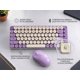 thumbnail image 3 of Kit Teclado Y Mouse Estilo Retro Inalambrico Bluetooth, 3 of 4