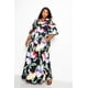 thumbnail image 1 of Vestido con Botones en la Parte Delantera y Mangas Abullonadas, Talla 1XL, 1 of 2