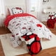 thumbnail image 2 of Manta Polar Hello Kitty Infantil 46x60 Rojo Blanco Microfibra, 2 of 3