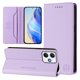 thumbnail image 2 of Funda Billetera con Soporte para Xiaomi Redmi 12 4G/5G Bloqueo RFID Plegable Morado claro, 2 of 5