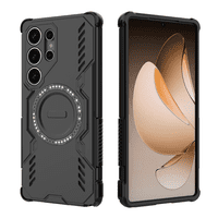 Funda Foxdock Para Samsung Galaxy S25 Ultra , Magnética, Resistente A Golpes, Con Soporte, Unisex, Carga Inalámbrica