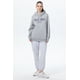 thumbnail image 4 of Polerón Mujer Oversize Print Gris Melange, 4 of 4