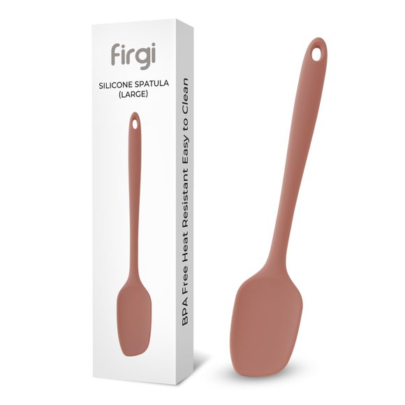 Espátula de Silicona Firgi 29 cm, Libre de BPA y Resistente al Calor