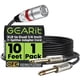 thumbnail image 1 of Cable GEARit XLR a Doble 1/4" TS Mono 3 m, 1 of 7