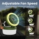 thumbnail image 4 of Lámpara linterna eléctrica XDTIME solar recargable con ventilador plegable, 4 of 7