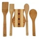 thumbnail image 1 of Set Juego de 5 Piezas De Bambu Utensilios De Madera Cuadrado, 1 of 2