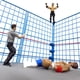 thumbnail image 4 of Set de juego Steel Cage Wrestling, figuras clásicas de Toy Company, 4 of 6
