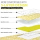 thumbnail image 3 of Manta de pícnic ZAZE extra grande, 200 x 200 cm, impermeable, color amarillo, 3 of 6