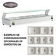 thumbnail image 4 of Vitrina de Calor Baño Maria Sobremesa 6 x GN 1/2, 4 of 10
