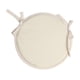 thumbnail image 5 of Cojín Redondo Para Silla, Suave, Sencillo, Cómodo, Para Meditación, Taburete, Color Beige, 30 Cm, 5 of 5