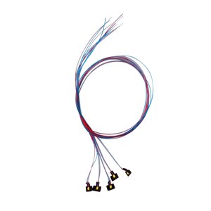 Magideal - 5Pcs 1:87 Escala De Lámpara Smd De Cableado Lámpara De Bricolaje 3V Mini Escenas De Chips Pre-Soñadas Luz De Juguete Para El Modelo Arquitectónico Diy Cálido