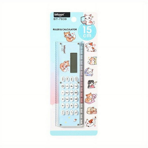 Cute & Creative Portable Mini Calculator - Perfect for Students!