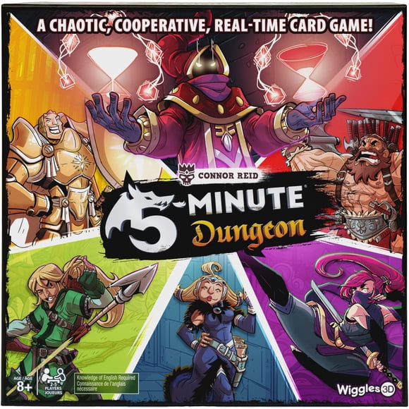 Juego De Cartas 5 minute Dungeon Chaotic Co operative