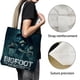 thumbnail image 3 of Bigfoot / Big Foot Bolso de tela con estampado de lienzo para mujer, bolsa de compras reutilizable y estética, con cremallera interior, regalo para mujer,40*45cm., 3 of 6