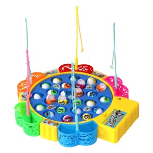 Magideal - Novedad, Juego Giratorio, Juguete Para Niños, Habilidad De Motor Fino, Juguete Para Niños, Juego Para Niños De 3 A 5 Años, , 24 24 Peces