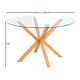 thumbnail image 2 of Mesa de comedor redonda elite de 120cm vidrio, 2 of 2