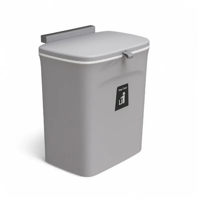 Javimate - Basurero Colgante Para Cocina | Práctico, Sellado Y Sin Olores