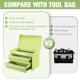 thumbnail image 5 of Minicaja de herramientas Toolbox WORKPRO de metal con 2 cajones, color verde macarrón, 5 of 8