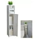 thumbnail image 1 of Estante De Baño Organizador 3 Compartimientos Blanco, 1 of 2