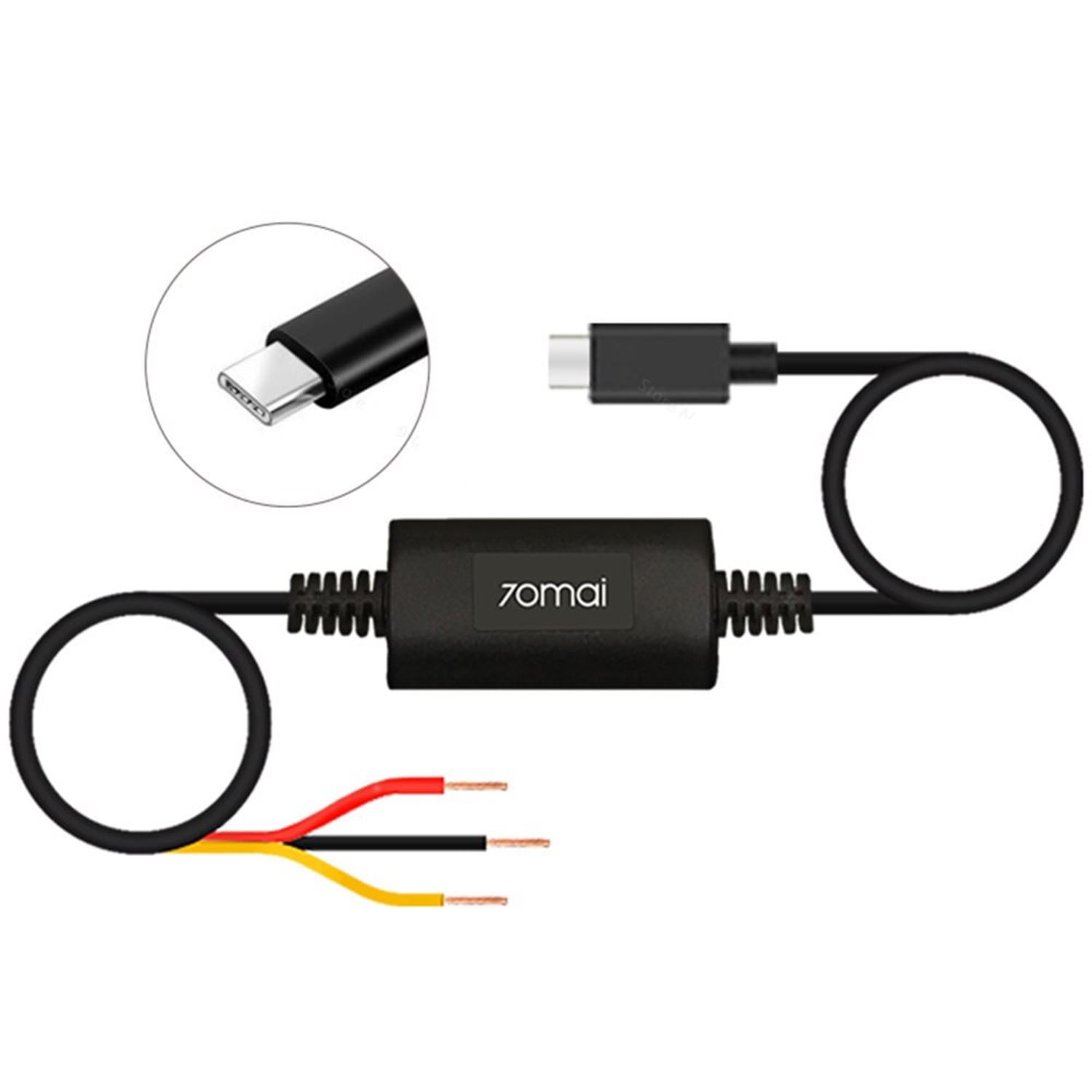 70mai Up03 Kit De Cableado Energía Tipo C Para Cámaras De Auto 70mai