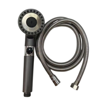 Genérico - Ducha De Mano De Alta Presión Turbo-Cargado Plateado Cromado