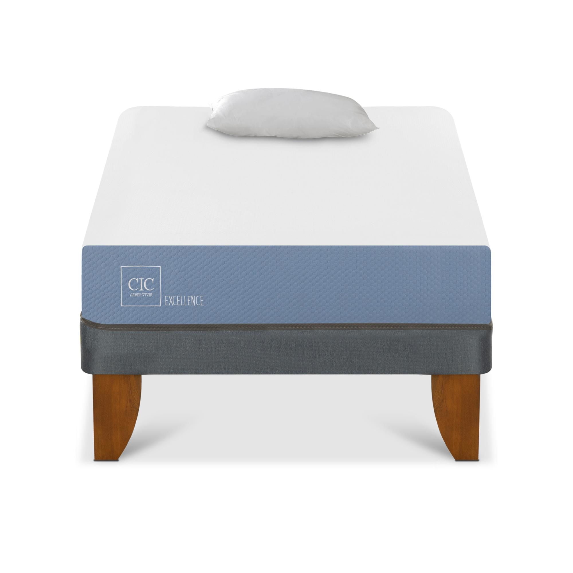 Cic - Cama Europea Excellence 1.5 Plaza Base Normal