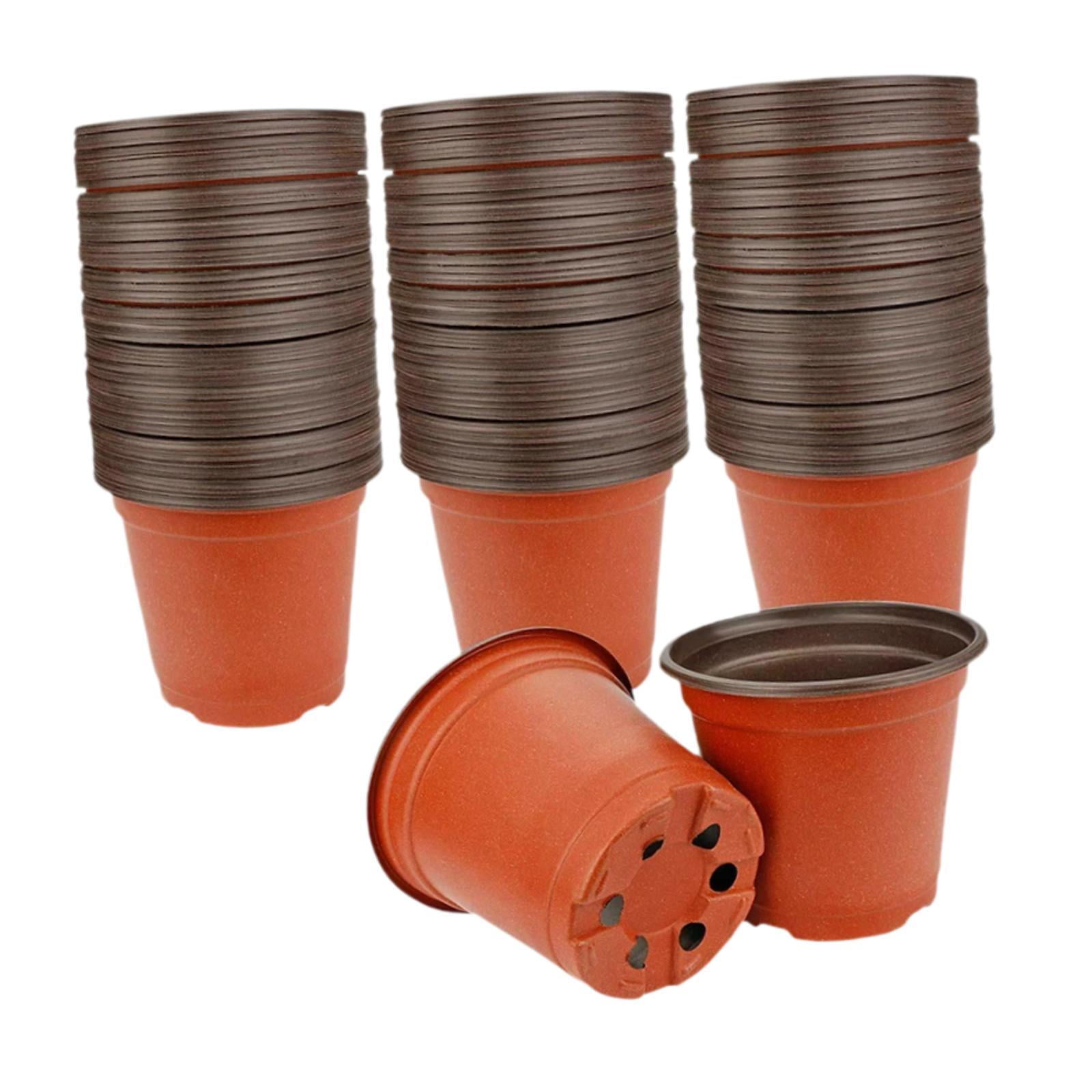 Ioensy - Diámetro De La Boca De Las Macetas 15cm De La Planta De La Maceta Flexible Pequeña Del Envase De La Planta Del Vivero