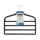thumbnail image 1 of Colgadores para Pantalones Terciopelo 2 unidades Color Negro BoxSweden®, 1 of 4