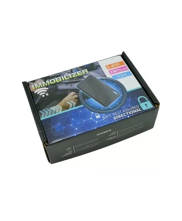 Genérico - Inmovilizador Para Auto Antirrobo Antiportonazo 966 Negro