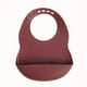 thumbnail image 3 of Adjustable BPA-Free Silicone Baby Bib for Mess-Free Feeding and Drooling, 3 of 5