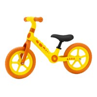 Bicicleta De Equilibrio Infantil Shgat Gira Amarillo Glowup