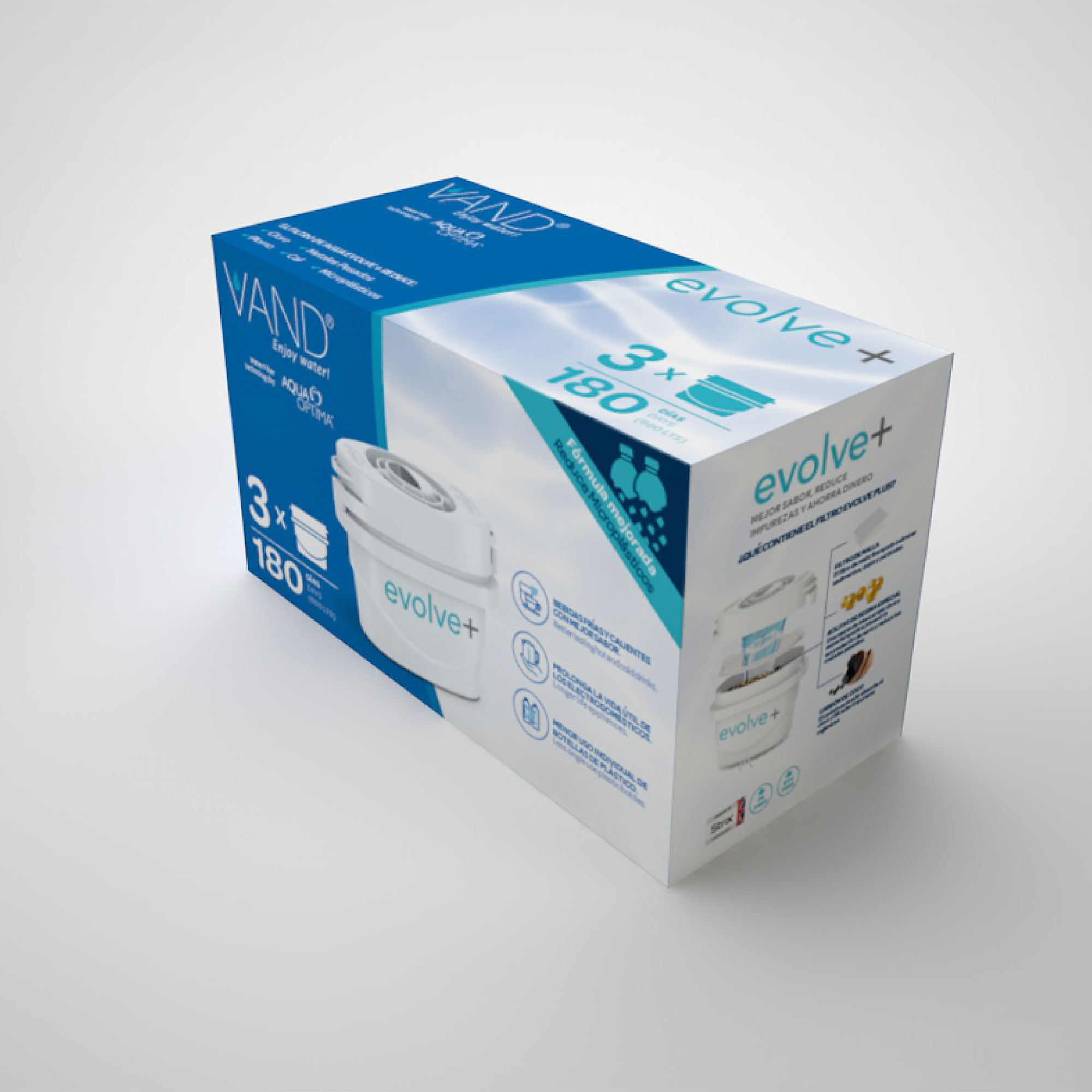 Filtro De Agua Evolve Vandx3