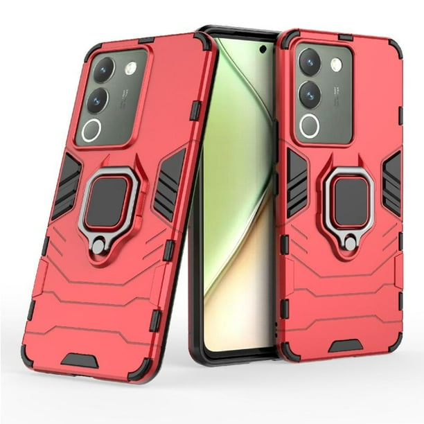 FOXDOCK Funda Antigolpes para VIVO V29E – Protección Total con Soporte y Diseño Robusto