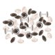 thumbnail image 4 of 25 Piezas Por Lote 4D Cuentas Para Atar Moscas Mancuerna De Latón Con Ojos Material Para Atar Moscas 10mm, 4 of 5
