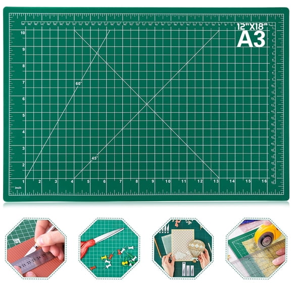 Alfombrilla de corte anezus, autocurativa, 30 cm x 45 cm, doble cara