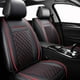 thumbnail image 3 of Funda Asiento Auto Premium Eco Cuero Lisboa Negro Rojo, 3 of 3