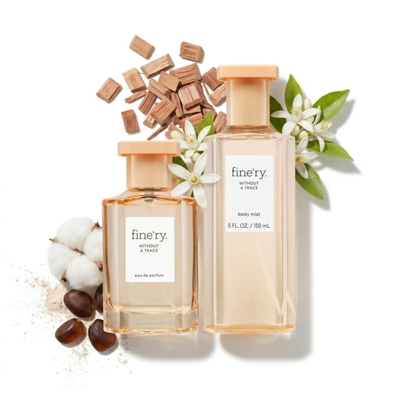 Set Perfume Fine'ry Without A Trace Eau De Parfum y Bruma Corporal